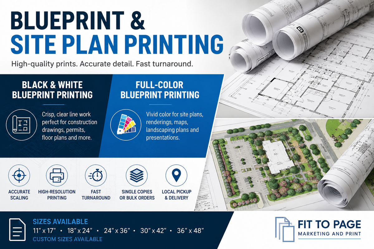 Blueprints and Site Plans