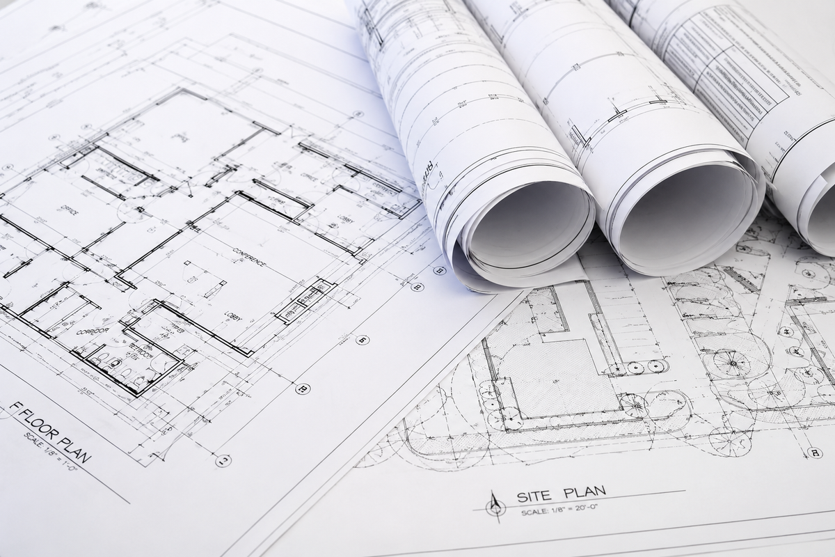 Blueprints and Site Plans